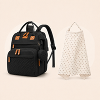 Black + Nursing Cover