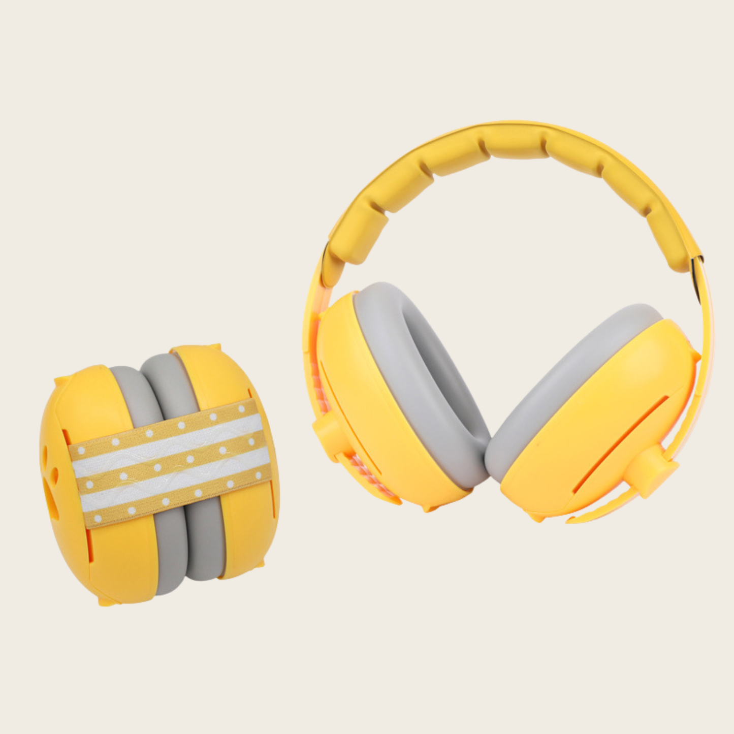 BaseCub® 2-in-1 Baby Ear Muffs