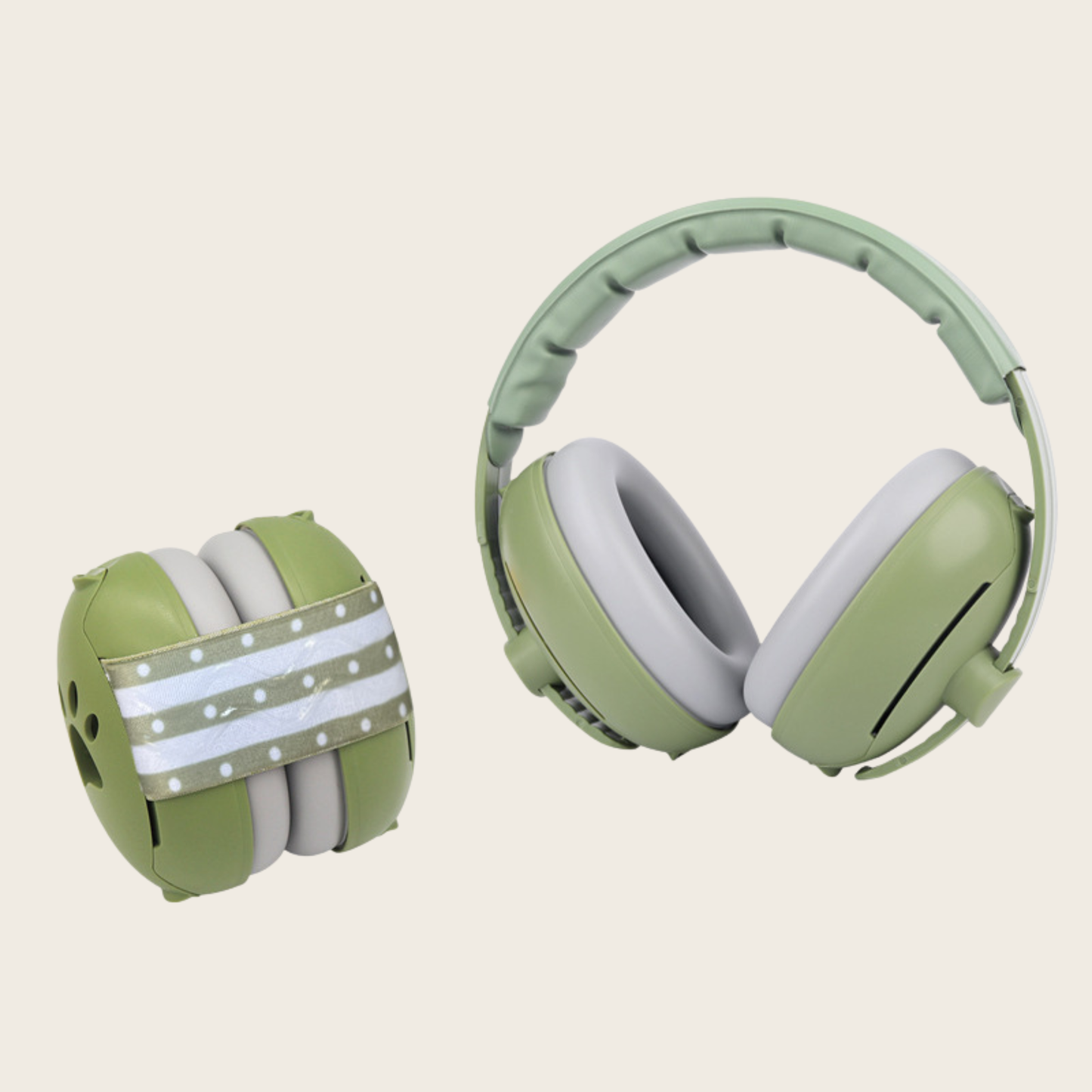 BaseCub® 2-in-1 Baby Ear Muffs