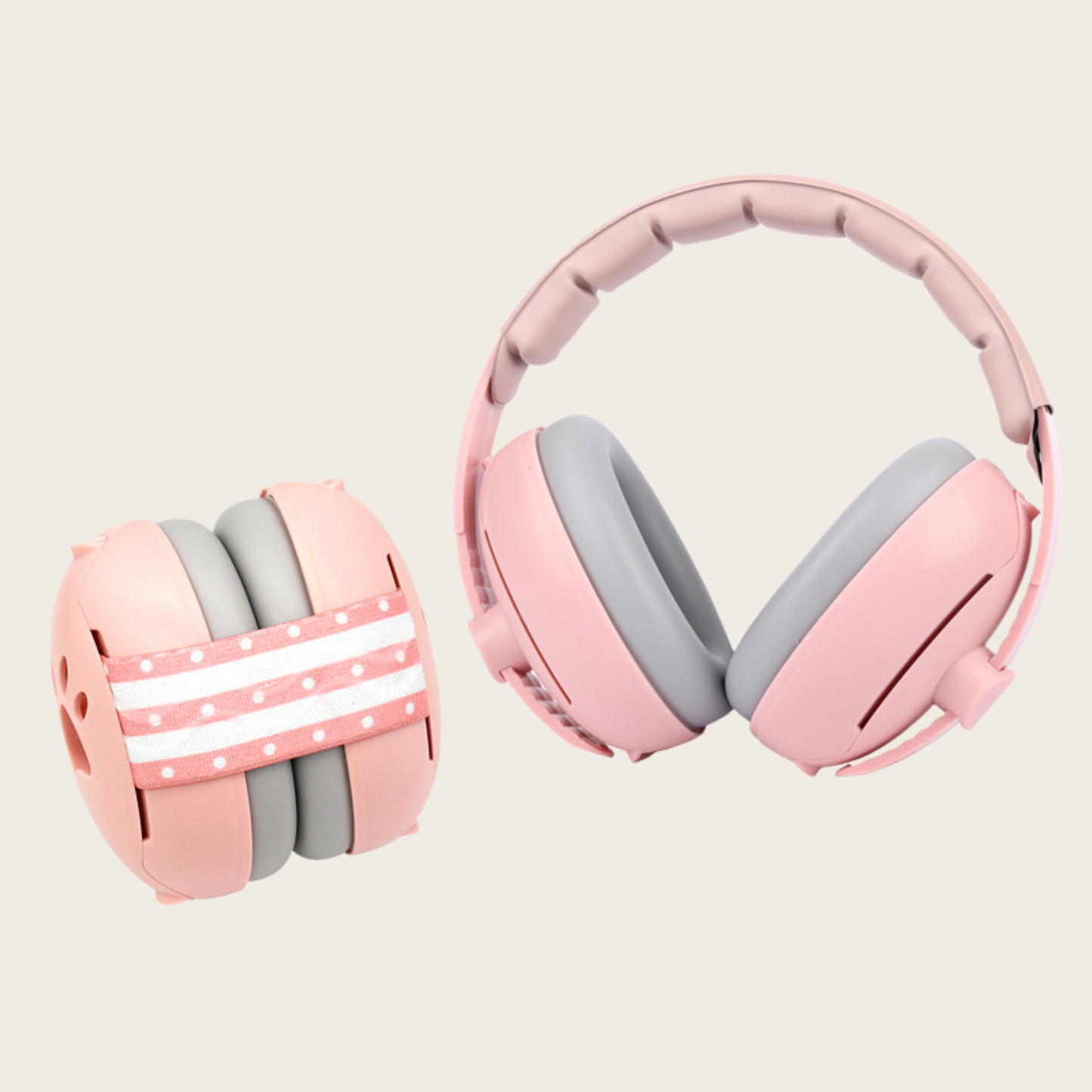BaseCub® 2-in-1 Baby Ear Muffs