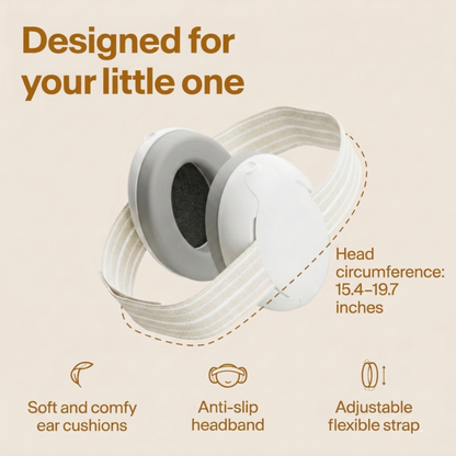 BaseCub® 2-in-1 Baby Ear Muffs