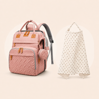 Pink + Nursing Cover
