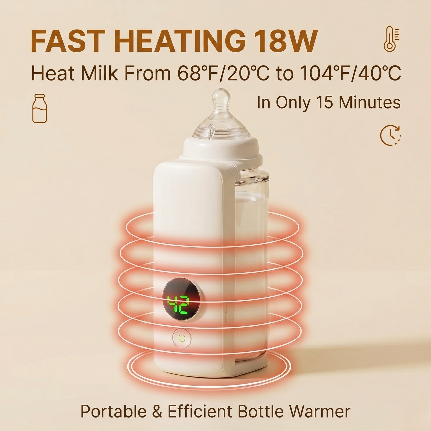 BaseCub® Bottle Warmer